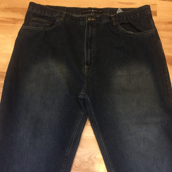 Beverly Hills Denim Jeans Big & Tall Relaxed Jeans - Picture 2 of 8